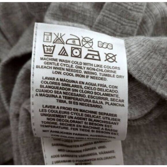 G BY GUESS GRAY SHIRT SZ.S EUC. - Picture 7 of 7